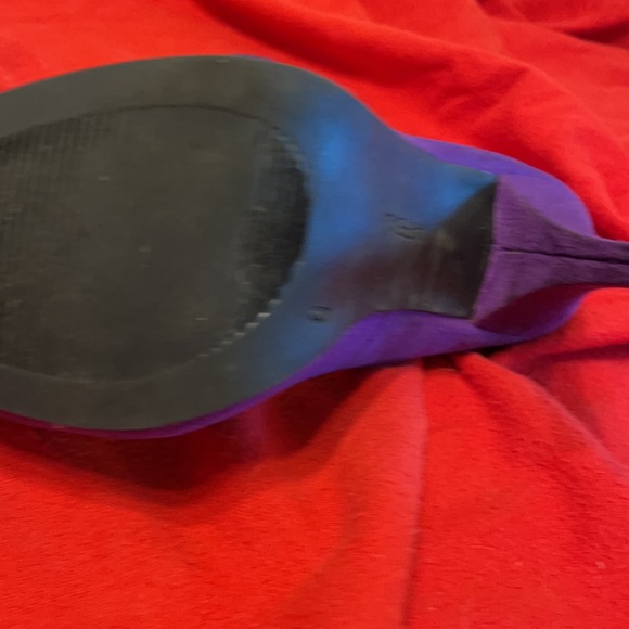 Purple Suede 5” Stilettos - Picture 4 of 10